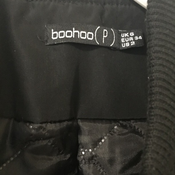 Boohoo Petite Bomber Jacket - Picture 3 of 4